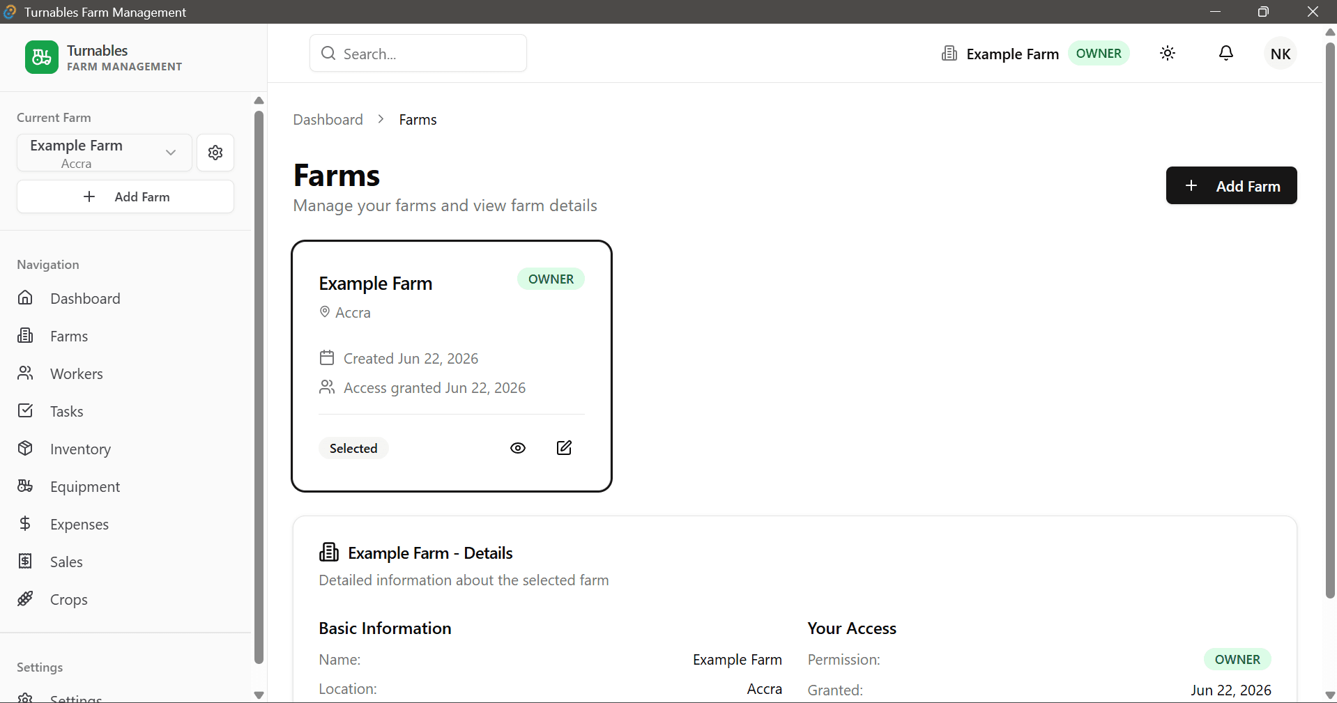 Field & Plot Tracking